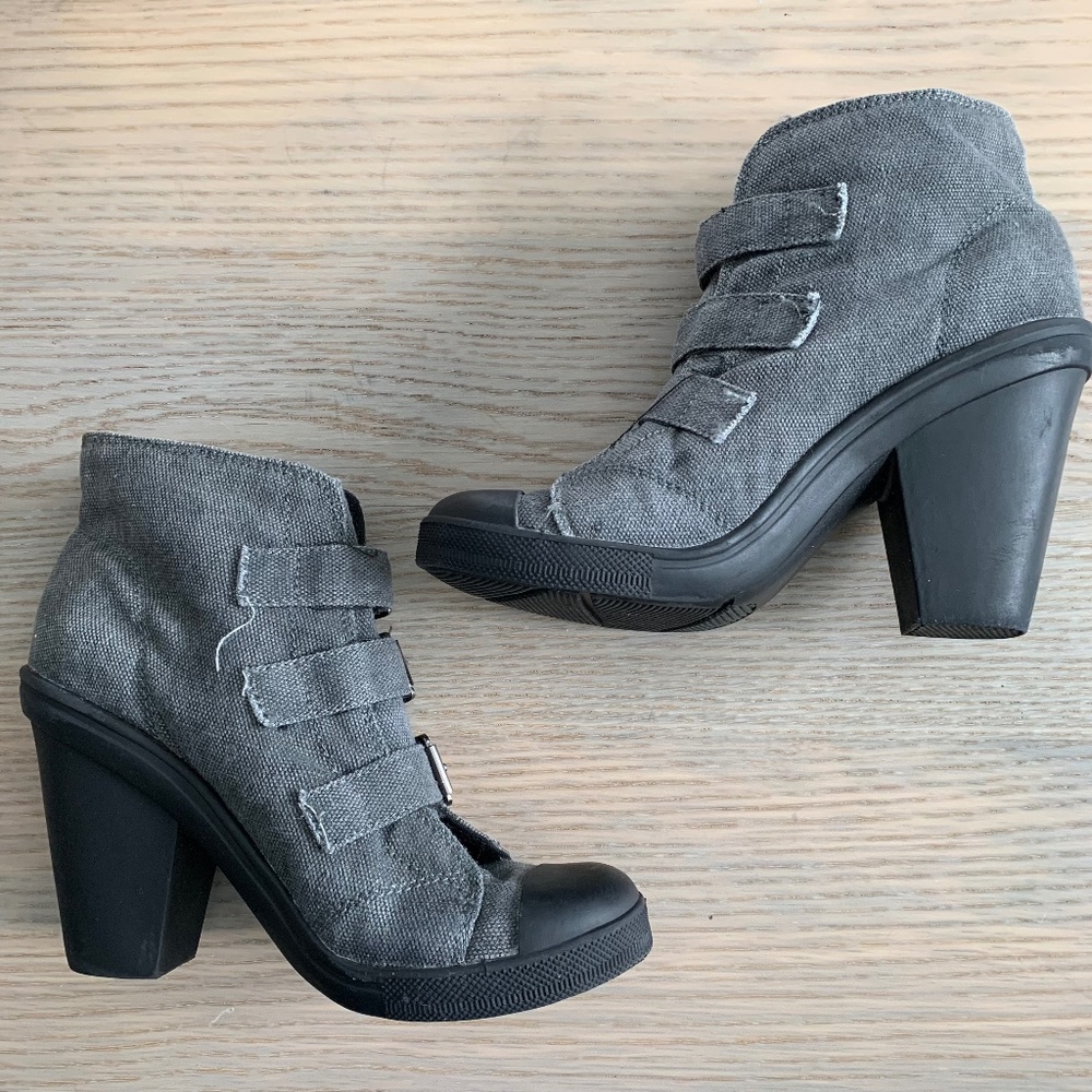 Call it Spring Fabric Heeled boots (8)